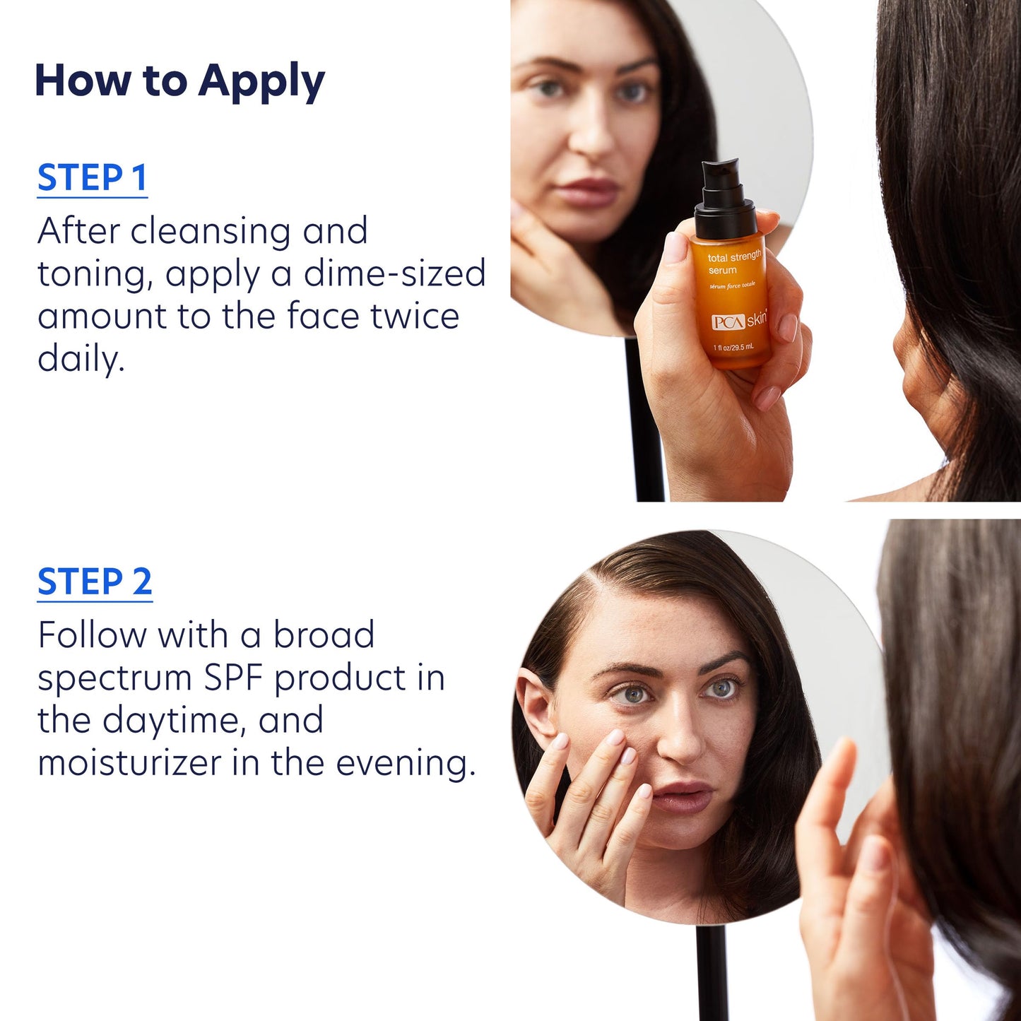 PCA SKIN Total Strength Anti Wrinkle Serum, Anti Aging Serum, Minimizes Fine Lines, Wrinkles, and Pores, 1.0 fl oz Pump Beauty & Personal Care PCA SKIN