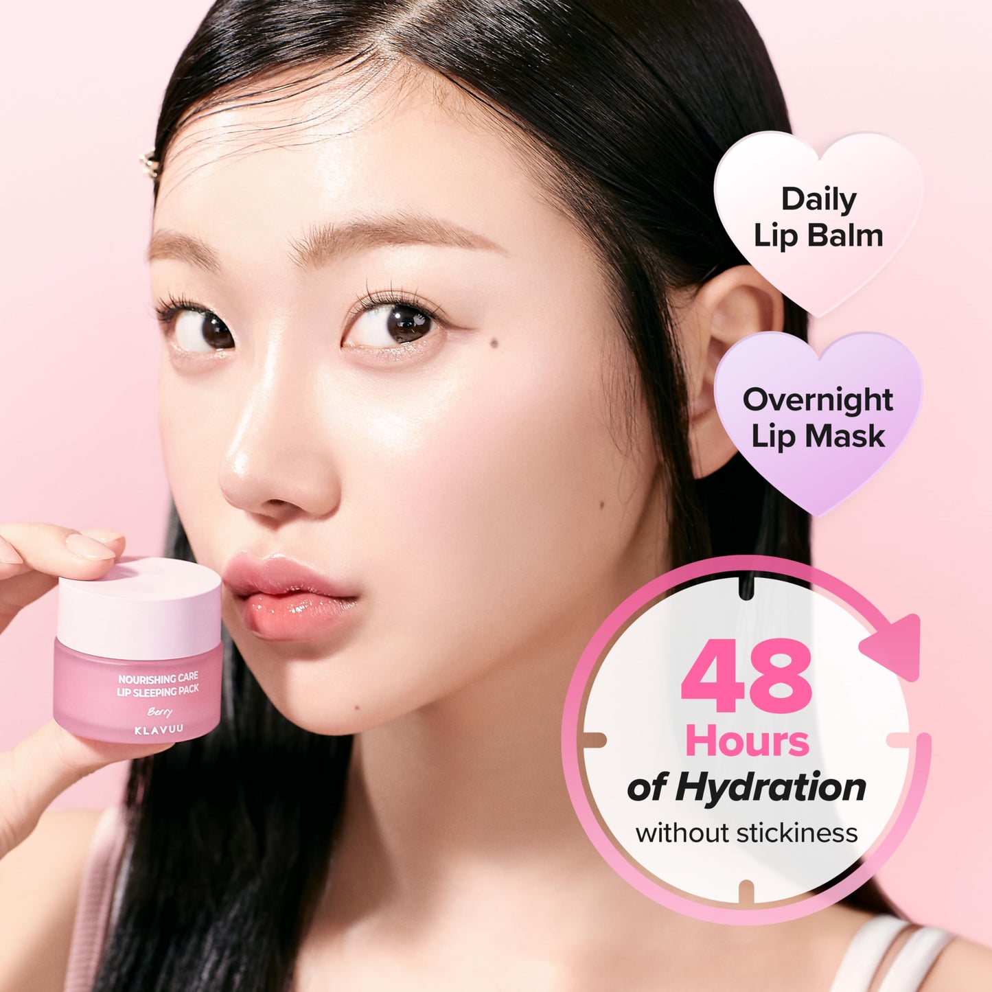 Klavuu Lip Mask Overnight (0.7oz) - Lip Moisturizer & Treatment for Very Dry, Lip Sleeping Mask, Chapped Lips, Korean Deep Hydrating Lip Balm Beauty and Personal Care KLAVUU