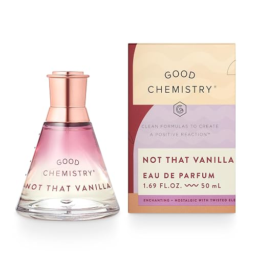 Good Chemistry Not That Vanilla Eau de Parfum 1.7 fl oz - Long-Lasting Perfume with Bergamot, Cocoa Bean, & Amber - Enchanting, Clean & Vegan Beauty & Personal Care Good Chemistry