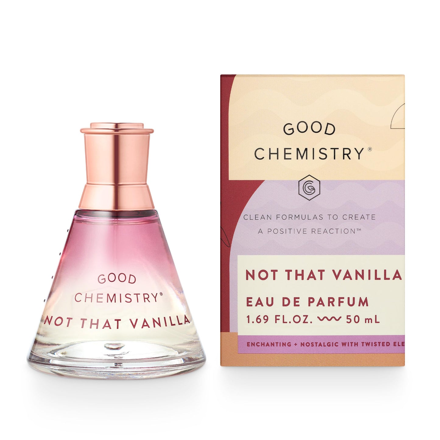 Good Chemistry Not That Vanilla Eau de Parfum 1.7 fl oz - Long-Lasting Perfume with Bergamot, Cocoa Bean, & Amber - Enchanting, Clean & Vegan Beauty & Personal Care Good Chemistry