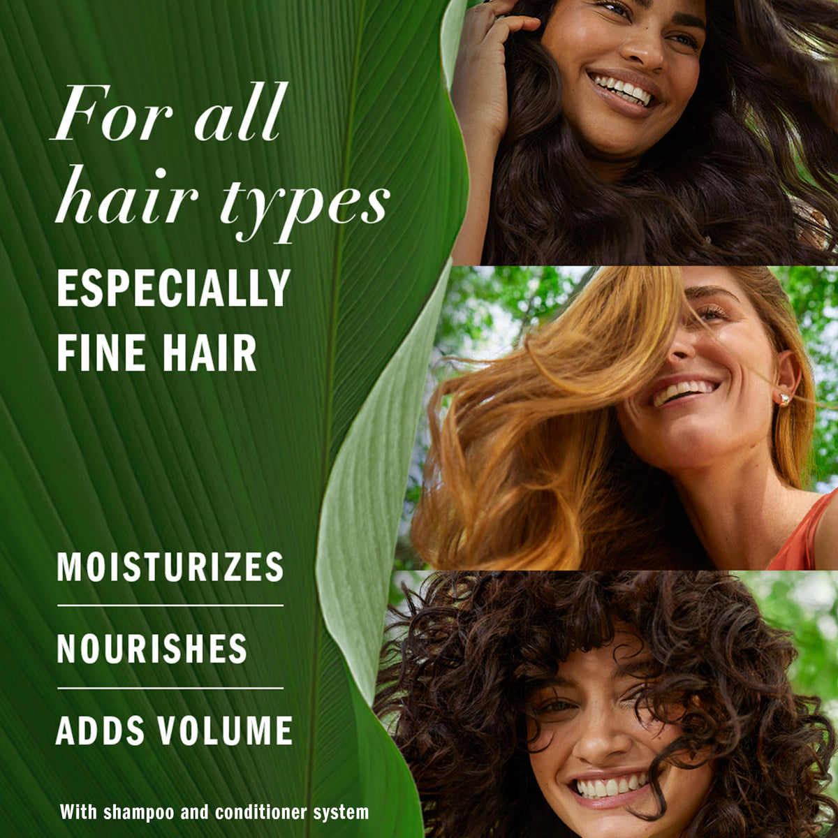 Herbal Essences Grapefruit Volumizing Conditioner, 13.5 Fl Oz, with Certified Camellia Oil and Aloe Vera, For All Hair Types, Especially Fine Hair Beauty & Personal Care Procter & Gamble