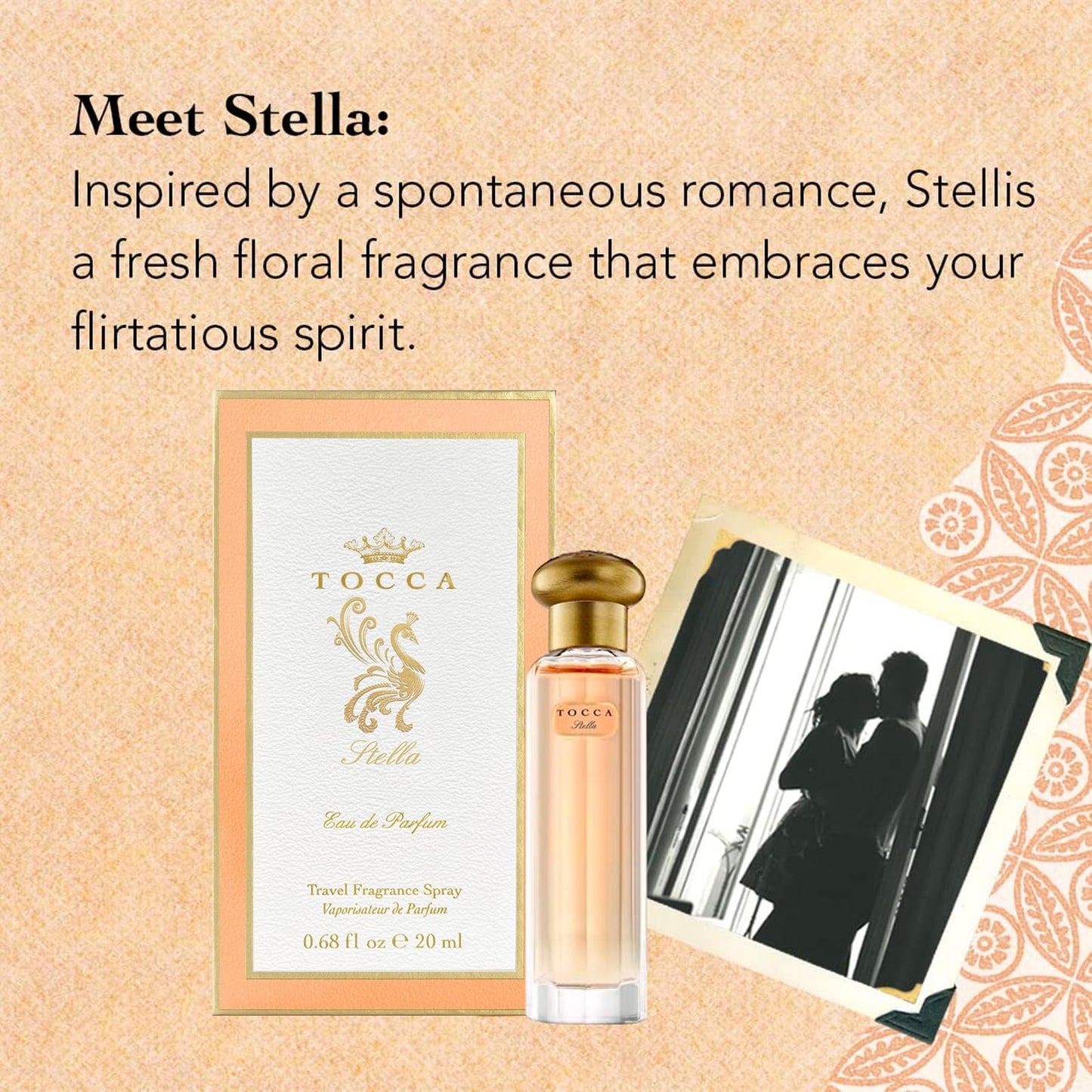 Tocca Women's Perfume, Stella Fragrance, 0.68 oz. (20 ml) - Fresh Floral, Blood Orange, Freesia, Spicy Lily Beauty & Personal Care Tocca