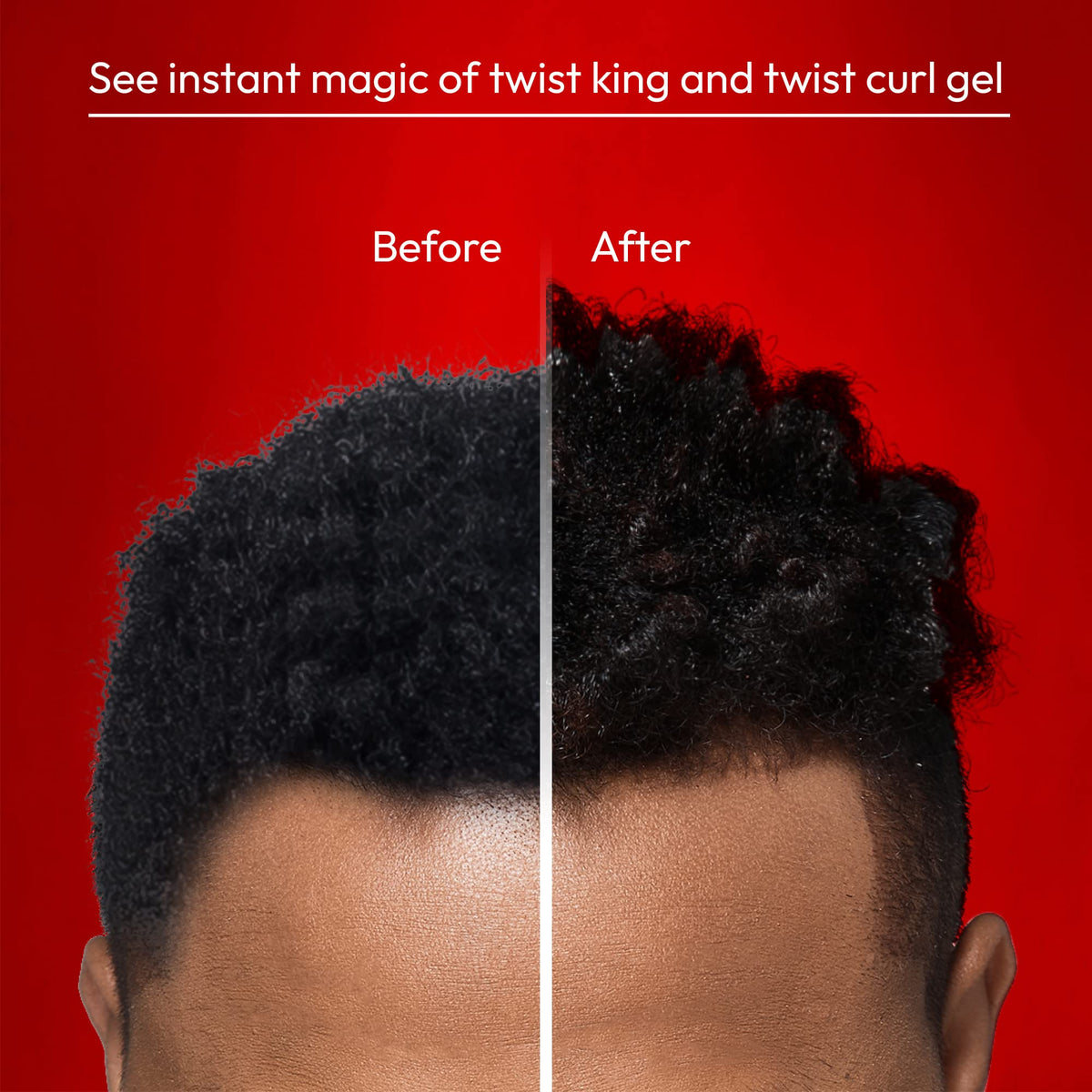 RED by Kiss X Bow Wow Styler Fixer Twist Curl Gel, Soft Hold for Afro Hair, Moisturizing with Coconut Scent, Ideal for 360 Waves & Twists, Nourished Beauty & Personal Care Red by Kiss