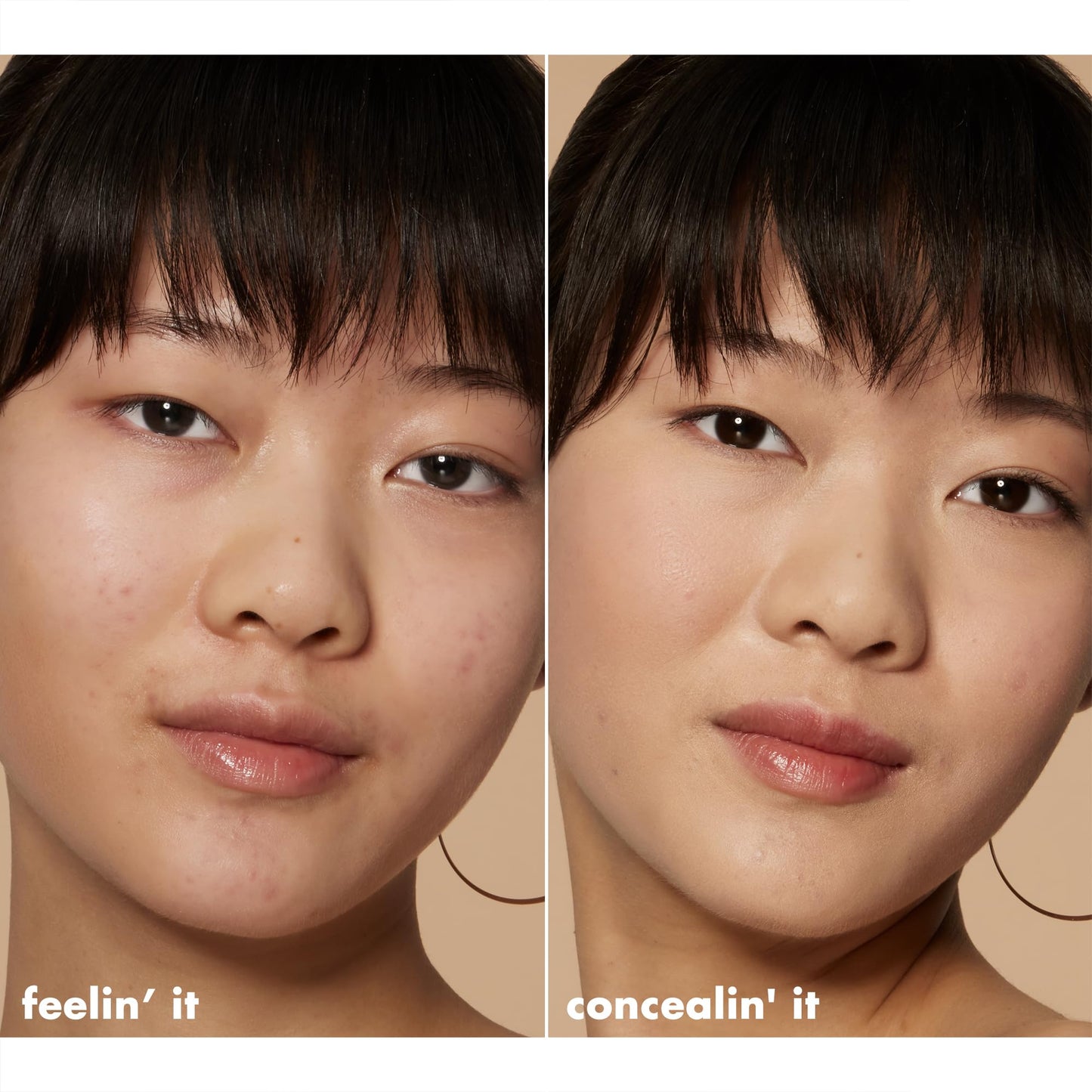 e.l.f. Hydrating Camo Concealer, Covers Blemishes & Under-Eye Circles, Full-Coverage & Delivers A Satin Finish, Vegan & Cruelty-Free, Light Peach Beauty & Personal Care e.l.f.