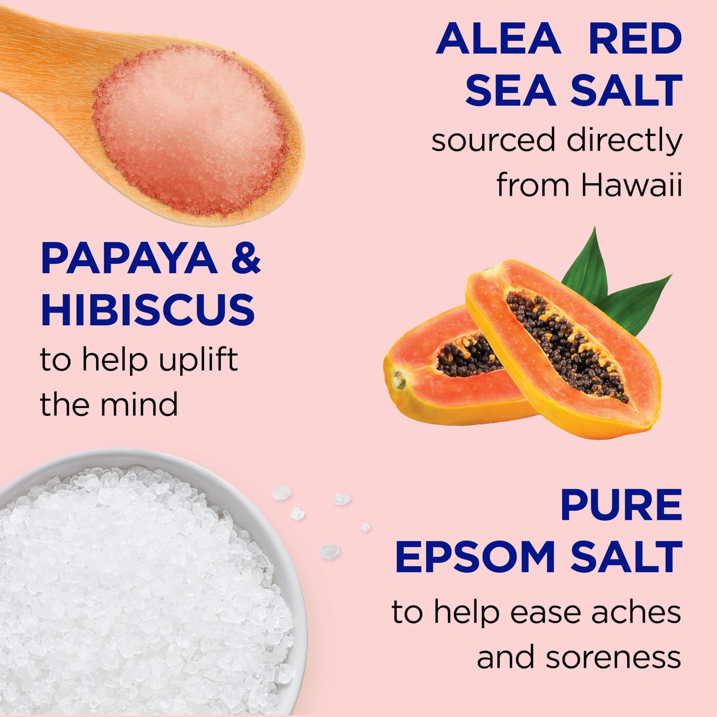 Dr Teal's Epsom Salt Magnesium Soak, Limited Edition Hawaiian Bliss, 3lbs Beauty & Personal Care Dr Teal's