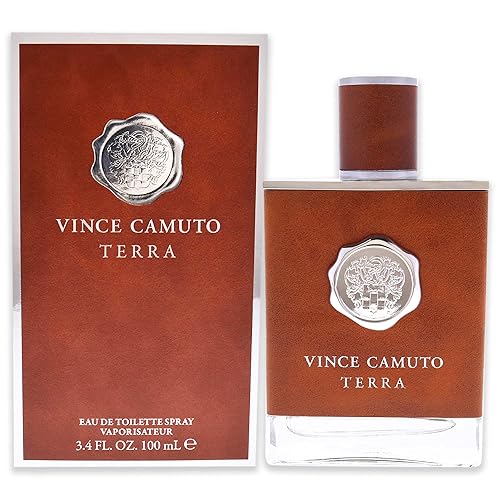 Vince Camuto Terra Eau de Toilette Spray for Men, 3.4 Fl Oz Beauty & Personal Care Vince Camuto