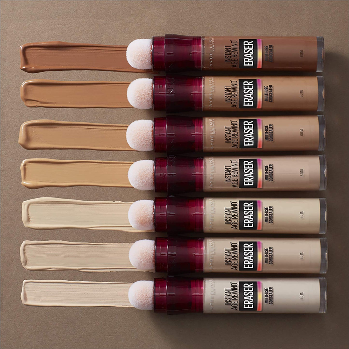 Maybelline Instant Age Rewind Eraser Dark Circles Treatment Concealer, [160] Brightener 0.2 oz (Pack of 2) Beauty & Personal Care MAYBELLINE