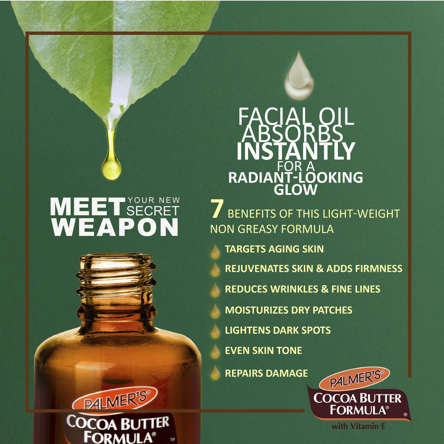 Palmer's Cocoa Butter Formula Skin Therapy Oil - Face, 1 fl oz Beauty & Personal Care Palmer's