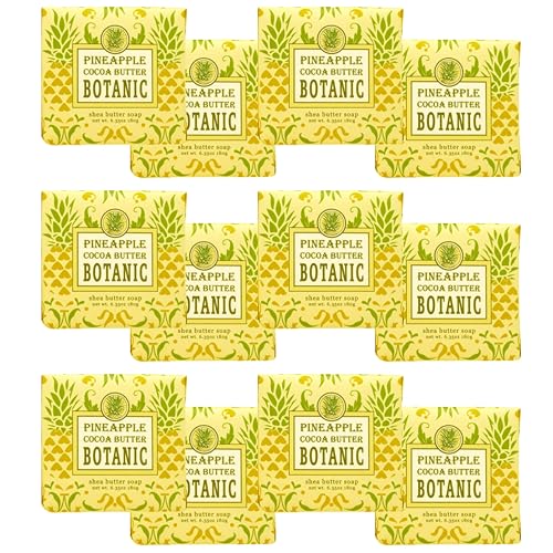 Greenwich Bay Mini Botanical Soap Bars - 12 Pack 1.9 oz Each - Individually Wrapped Guest Soaps for Airbnb, Spa, Travel, Bath - Travel Size Bar Soap Beauty & Personal Care Greenwich Bay Trading Company
