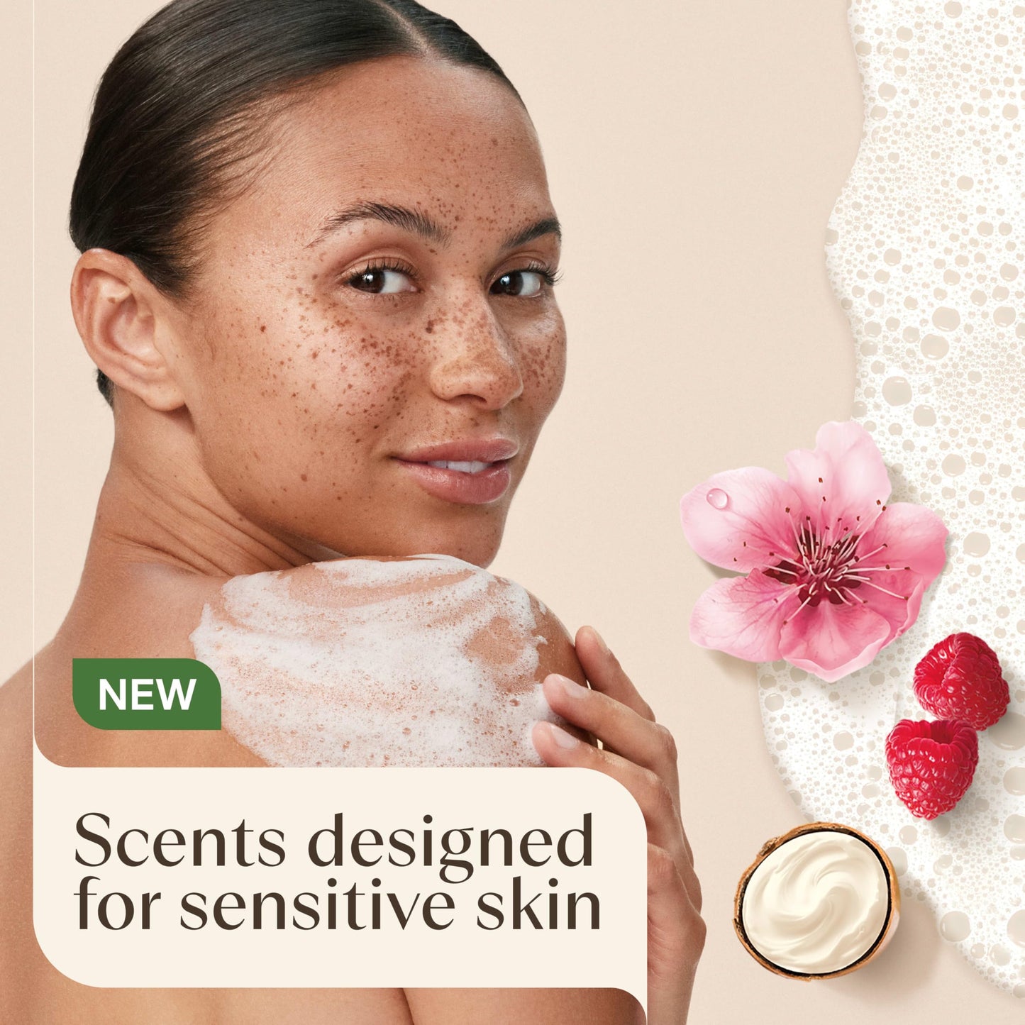 Aveeno Daily Moisturizing Body Wash with A Shea Butter Berry Scent & Soothing Prebiotic Oat, Provides Long-Lasting Hydration for Sensitive Skin Beauty & Personal Care Aveeno