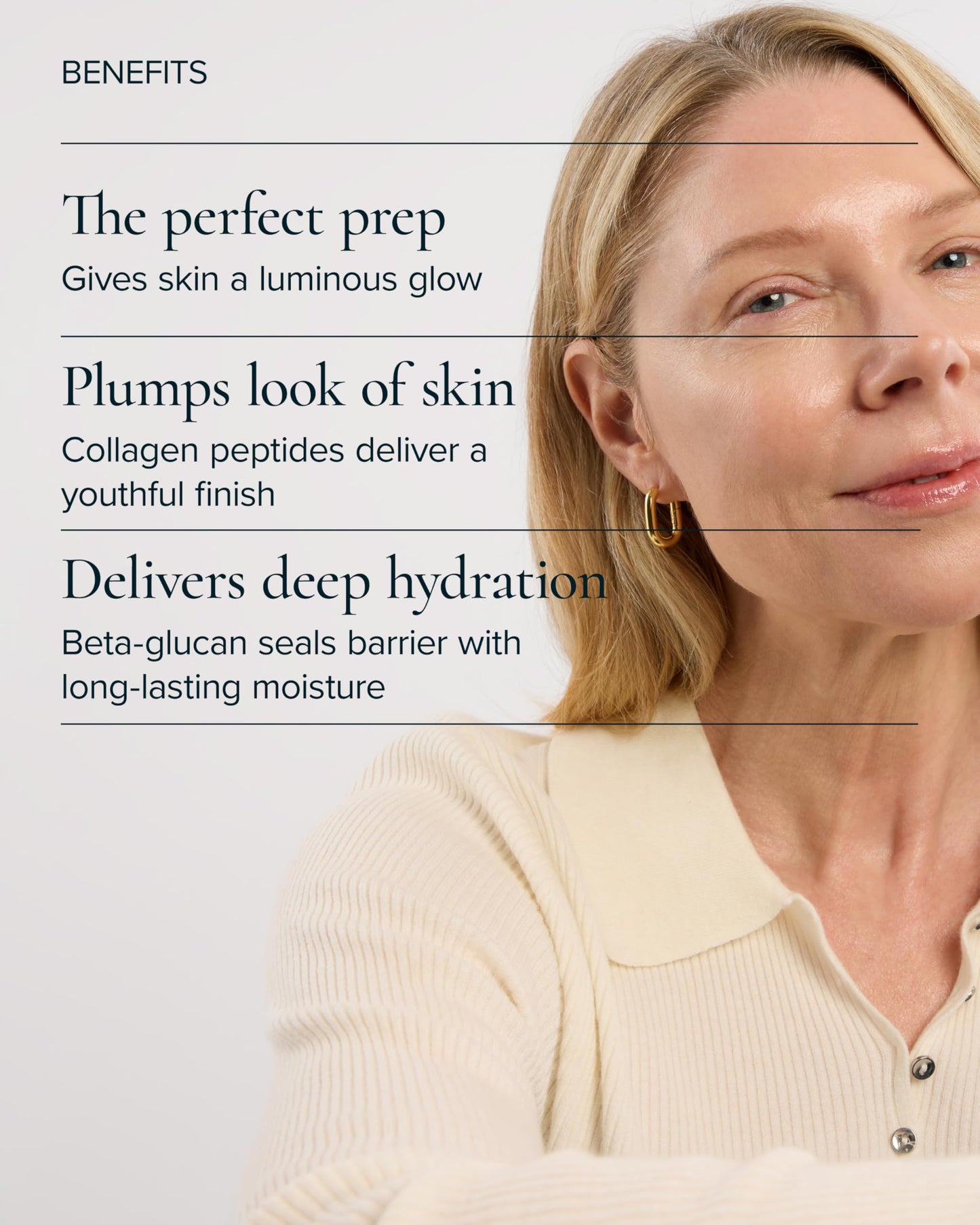 MARA Pearl Peptide Glaze - 3-in-1 Essence Toner Serum with Marine Collagen Peptides, Beta-Glucan & Pearl Powder - Hydrating Prep Treatment to Plump Beauty & Personal Care MARA