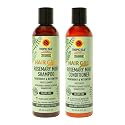 Hair Gro Rosemary Mint Shampoo & Conditioner Set - Jamaican Black Castor Oil Blend. Gently Cleanse, Moisturize, Refresh Scalp & Repair Damaged Hair Beauty & Personal Care Tropic Isle Living