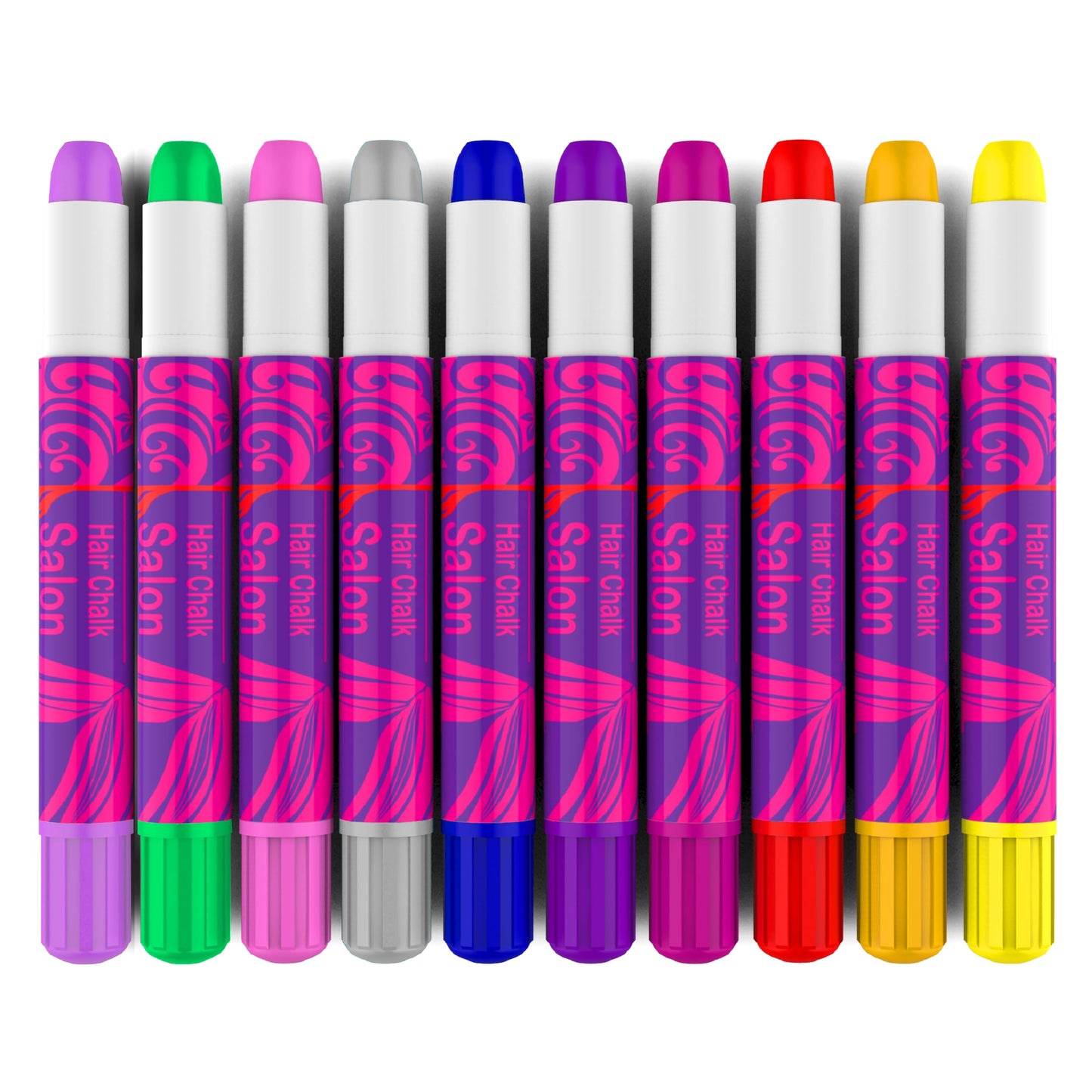 Desire Deluxe Girls Gifts Hair Chalk - 10 Temporary Washable Color Pens for Kids, Teenage, Make Up & Dress Up Colourful Styles Set Toy for Christmas Beauty and Personal Care Desire Deluxe