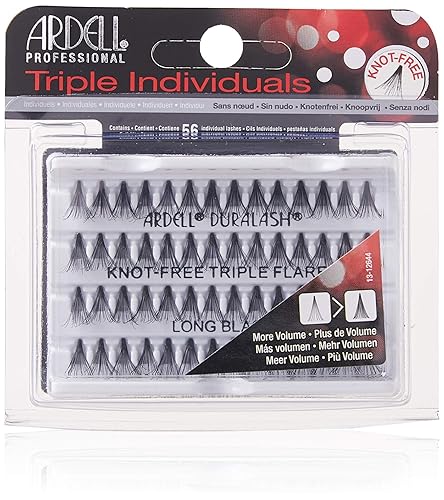 Triple Individuals Knot-Free Long Black Beauty & Personal Care Ardell