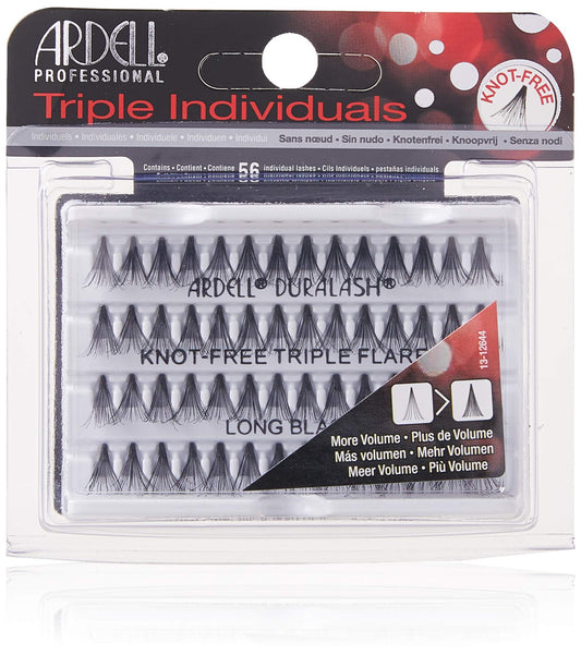 Triple Individuals Knot-Free Long Black Beauty & Personal Care Ardell