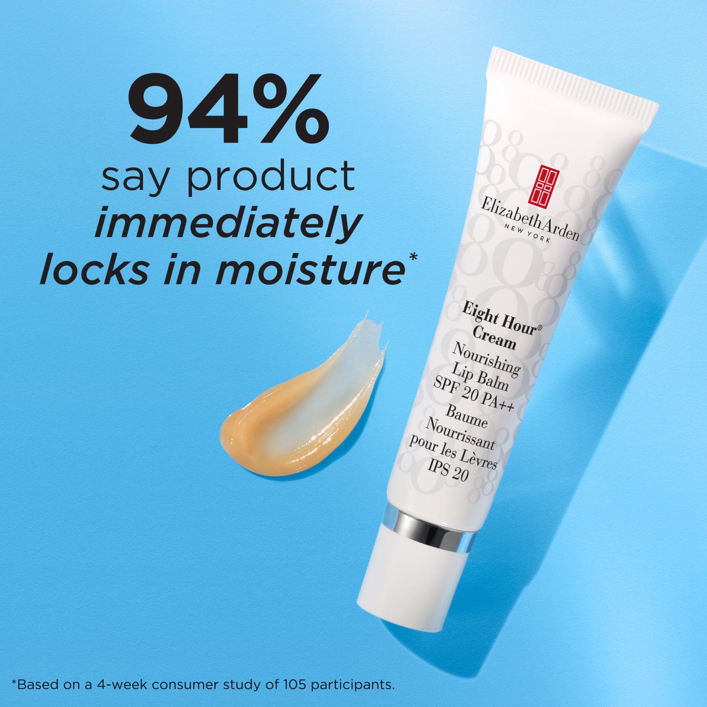 Elizabeth Arden Eight Hour Cream Nourishing Lip Balm, SPF 20 Sunscreen Balm, Moisturizer for Chapped Lips with Shea Butter & Vitamin E, 0.5 fl oz Beauty & Personal Care Elizabeth Arden