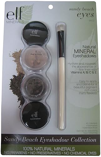E.l.f. Mineral Eyeshadow Sandy Beach Edition, 4-Ounce (Pack of 2) Beauty & Personal Care e.l.f.