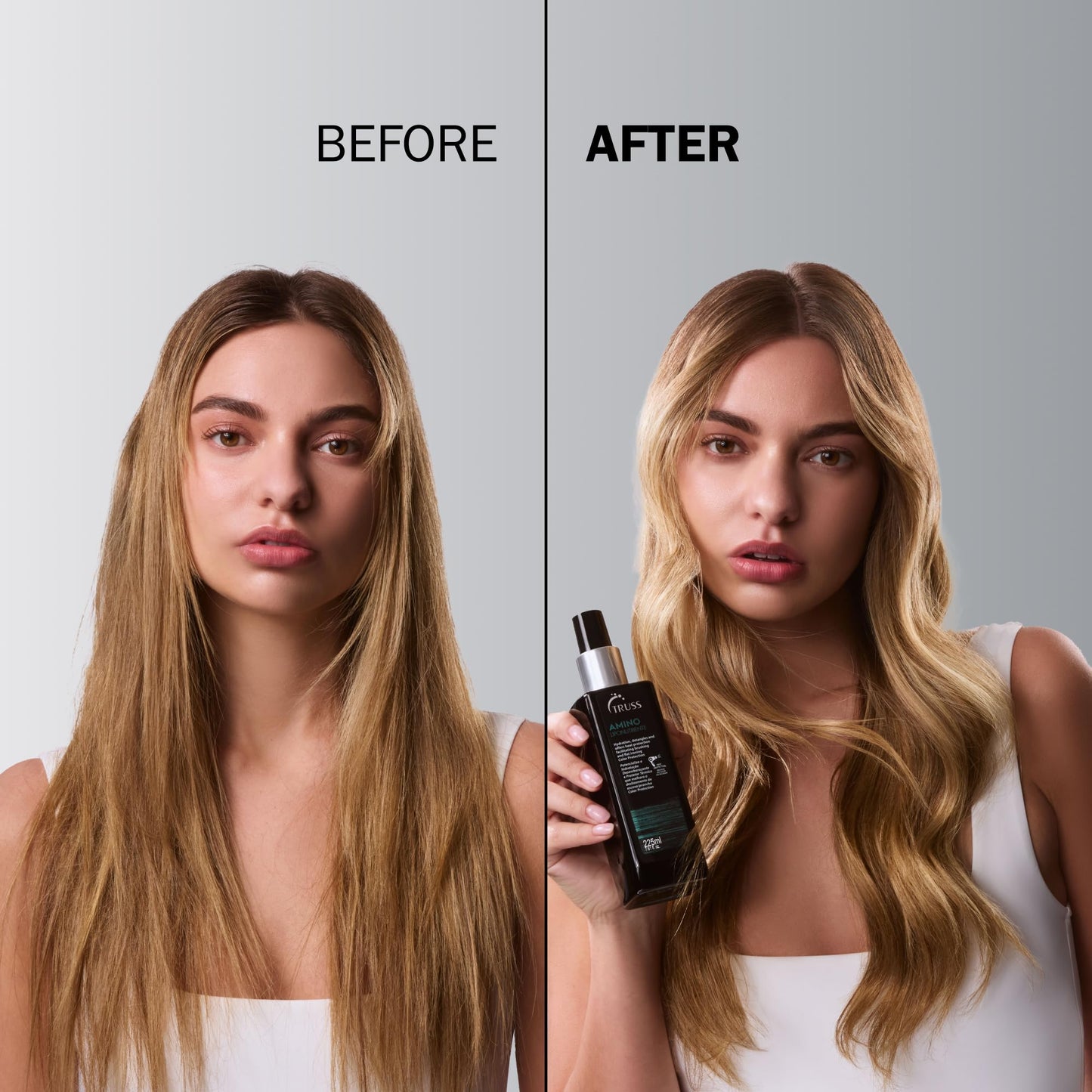 TRUSS Amino Heat Protection Spray 7.61oz | Anti-Frizz Leave-In, Detangler & Color-Safe Heat Protectant with Essential Oils & Amino Acids Beauty & Personal Care TRUSS