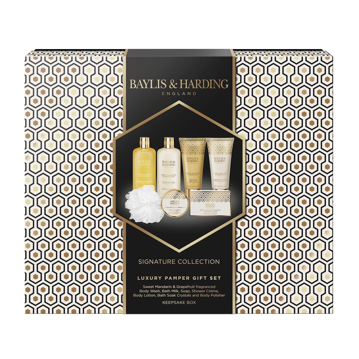 Baylis & Harding Gift Set for Women - Ultimate Luxury Bath & Skincare Set - Sweet Mandarin & Grapefruit Beauty and Personal Care Baylis & Harding