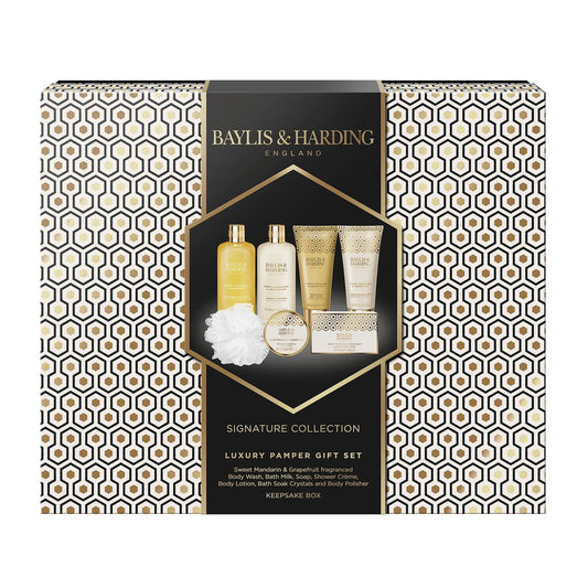 Baylis & Harding Gift Set for Women - Ultimate Luxury Bath & Skincare Set - Sweet Mandarin & Grapefruit Beauty and Personal Care Baylis & Harding