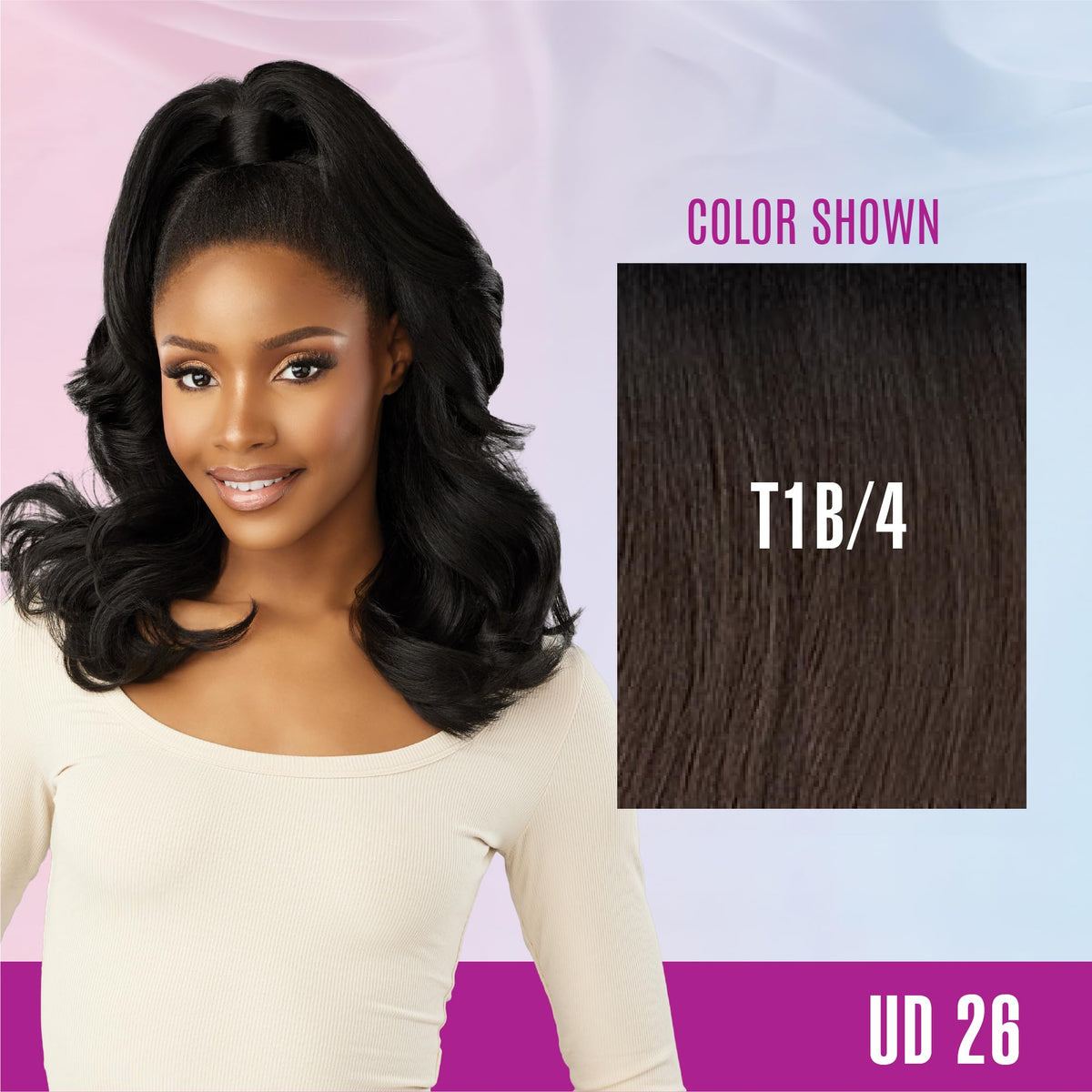 Sensationnel Instant Updown Halfwig Pony-Iud 26, T1B/4