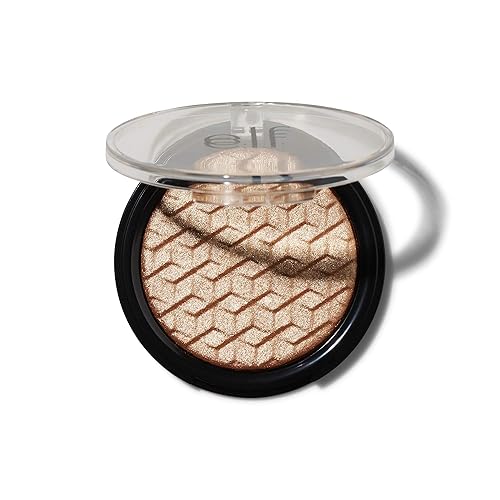 e.l.f. Metallic Flare Highlighter, Versatile, Jelly-like Formula, Multi-Dimensional, Buttery Soft, Creates a High-Luster, High Shimmer Glow, Applies Beauty & Personal Care e.l.f.
