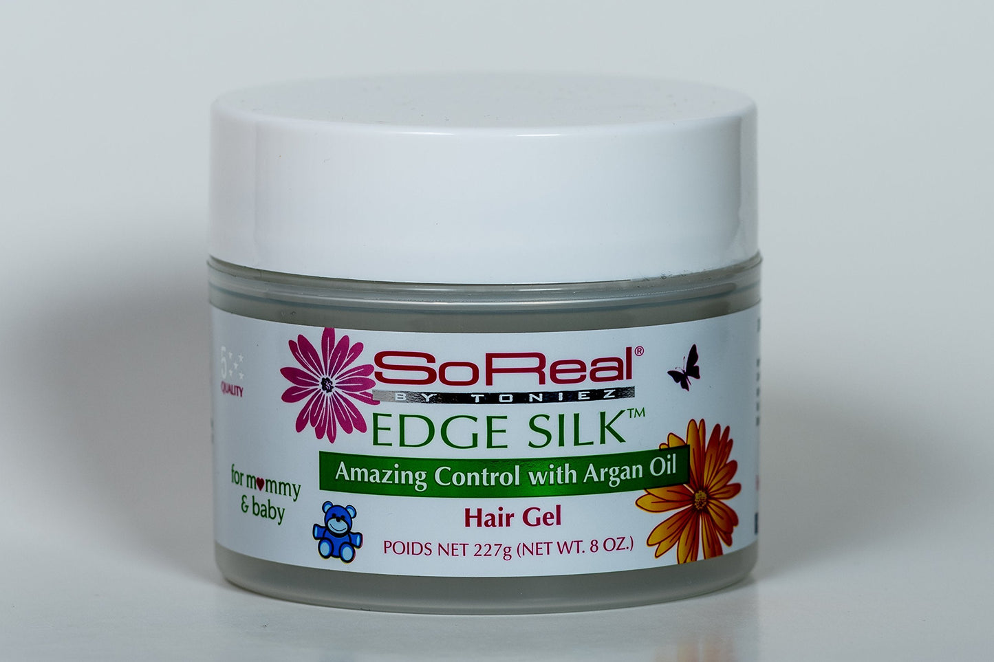 Angelina Edge Silk Hair Gel 8oz Beauty & Personal Care SOREAL