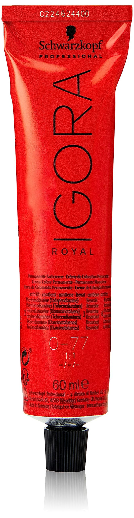 IGORA ROYAL color creme 0-77 02/13 60 ml Beauty & Personal Care Schwarzkopf Professional