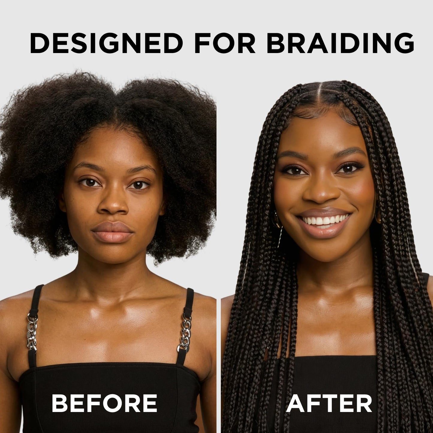 Style Factor Braid Booster Braiding Gel - Strong Hold & Conditioning Shine Hair Gel with Seaweed Extract - for Braids, Twists and Locs - 7.25 oz (Red) Beauty & Personal Care Style Factor