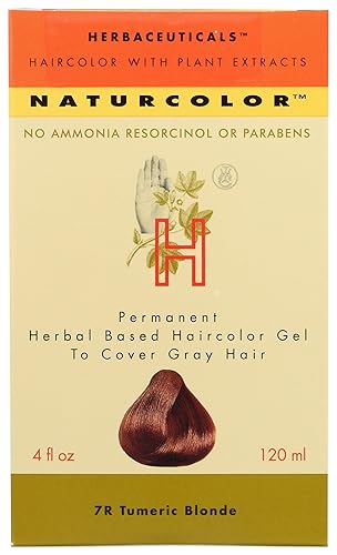 naturcolor Haircolor - Turmeric Blonde Hair Dye, 4 Fl Oz (7R) Beauty & Personal Care naturcolor