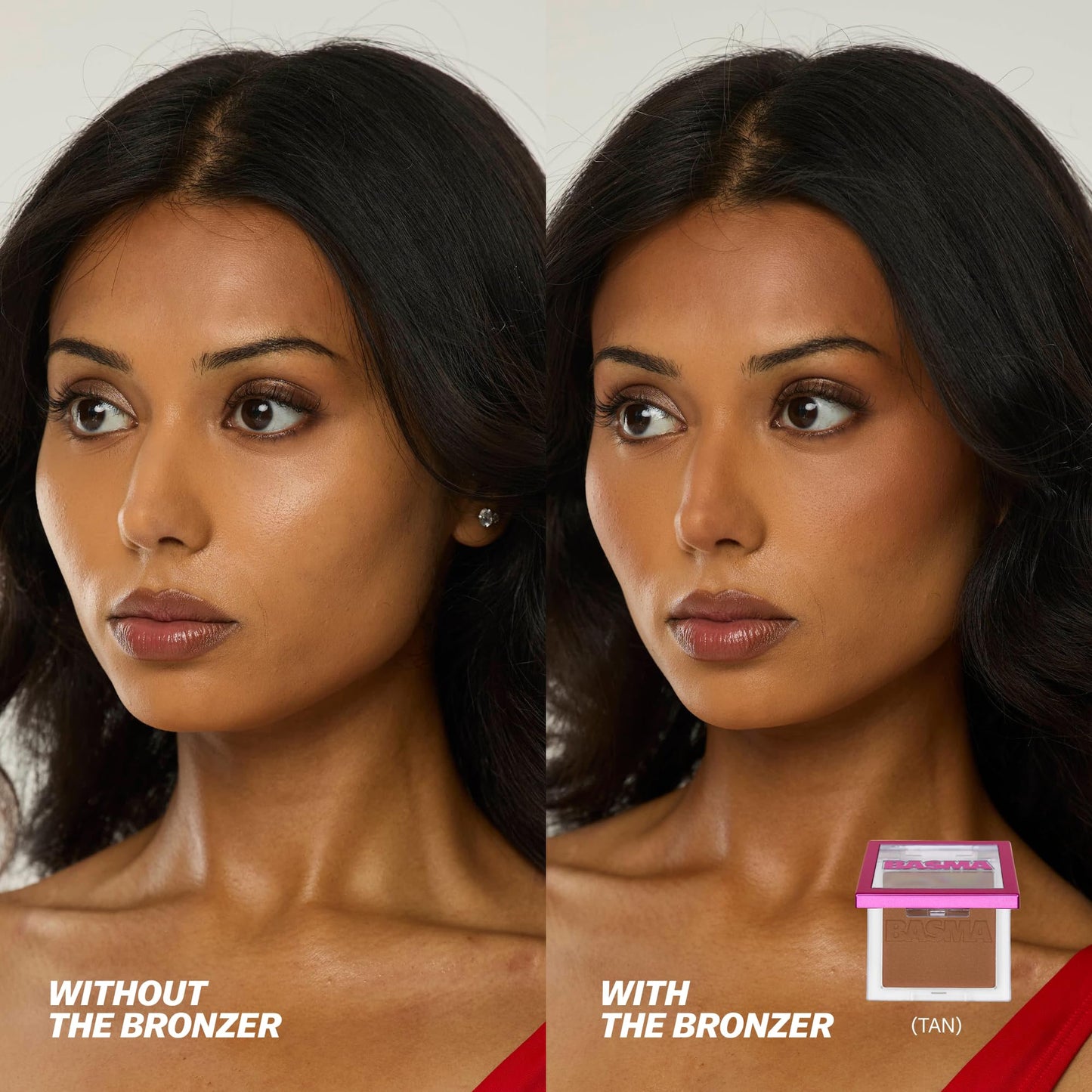 BASMA Beauty Buttery-Soft Powder Bronzer for Face, Talc-Free, Soft Matte, Buildable Coverage, Natural Warmth, Vegan & Cruelty-Free, Blends Easily Beauty & Personal Care BASMA