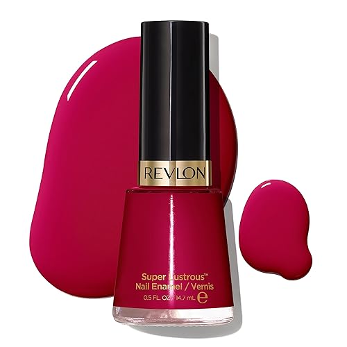 Revlon Super Lustrous Nail Polish, Chip-Resistant & Longwear Formula, High Shine Finish, 730 Valentine, 0.5 fl oz Beauty & Personal Care REVLON