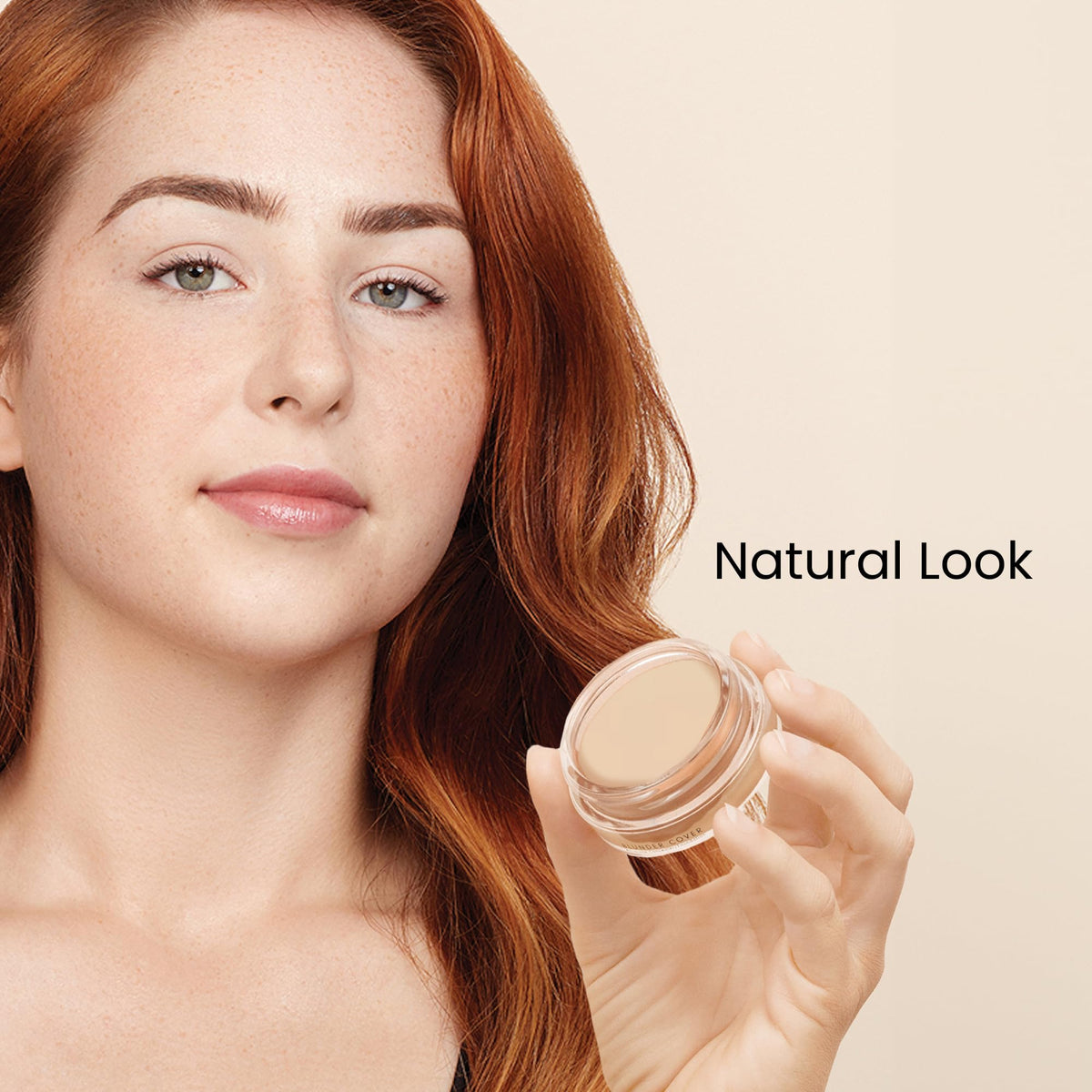 Monika Blunder Beauty - Blunder Cover Foundation, Concealer - Shade: 1 - Eins - Very Fair, Neutral Undertones, Clean Beauty, All-In-One, Cruelty-Free,