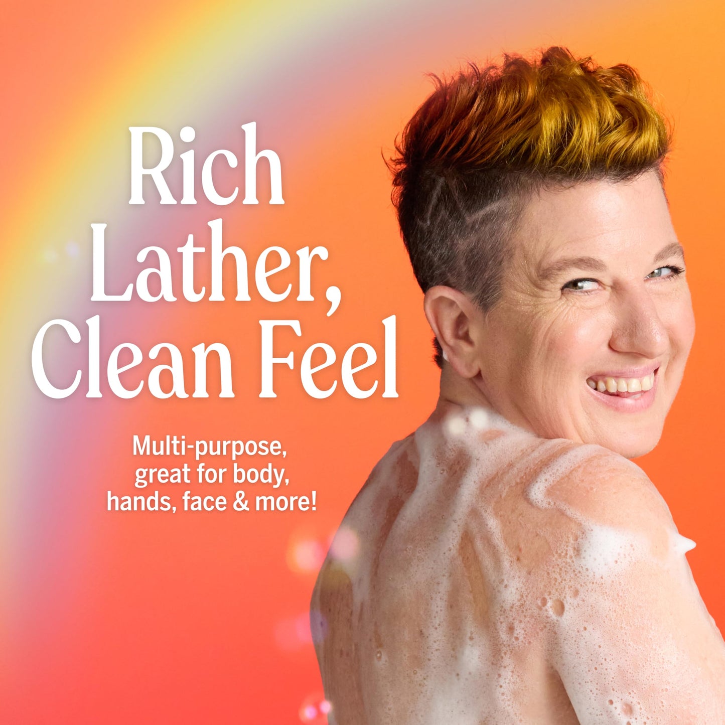 Dr. Bronner's Pure-Castile Limited-Edition Pride Soap -Regenerative Organic Certified Oils- 18-in-1 Uses for Face, Body, Hand, Hair, Laundry & More Beauty & Personal Care Dr. Bronner's