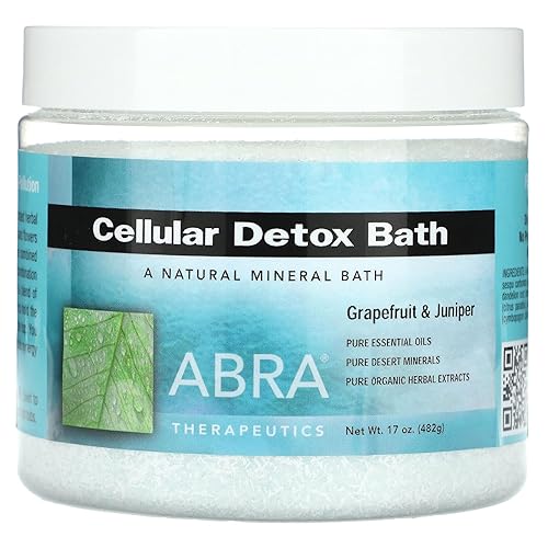 Abra Cellular Detox Bath Grapefruit And Juniper 17 oz. Beauty & Personal Care Abra