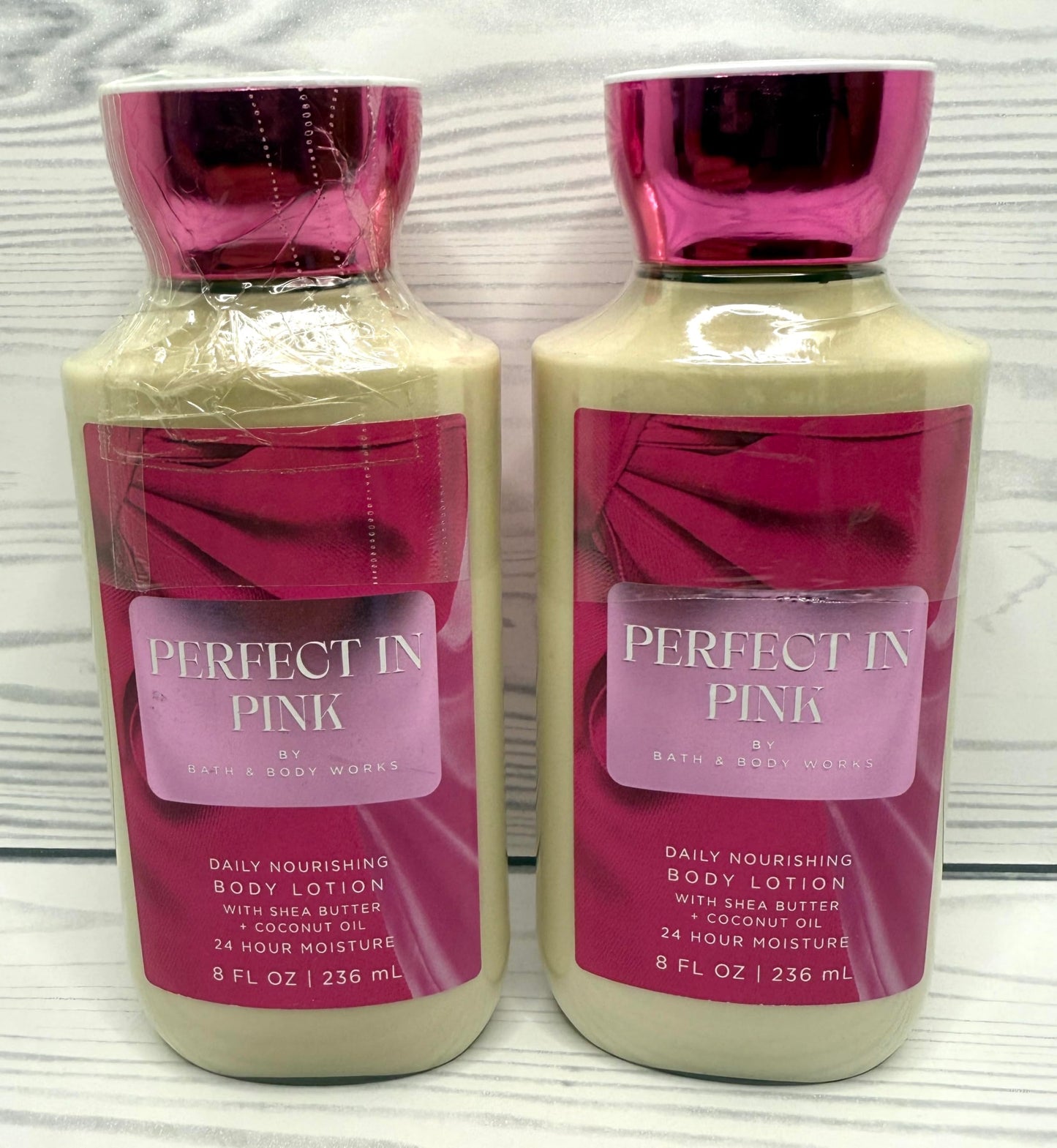 Bath & Body Works Body Perfect In Pink Lotion 8 Ounces Each Pack of 2 Beauty & Personal Care Bath & Body Works
