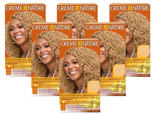 Creme Of Nature Color C43 Lightest Blonde Kit (6 Pack) Beauty & Personal Care Creme of Nature