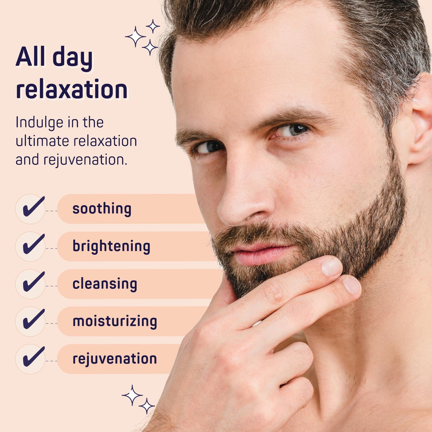 SpaLife Luxury Spa Skincare Sandalwood Gift Set for Men - Mens Body Wash Gifts - Mens Gift Set for Bath and Body - Gifts for Men - Cleansing Beauty and Personal Care SpaLife