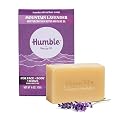 Humble Natural Bar Soap, Mountain Lavender - Cold Processed Face & Body Soap Bar with Essential Oils - Moisturizing Formula for Long-Lasting Beauty & Personal Care HUMBLE SIMPLE AND TRUE.