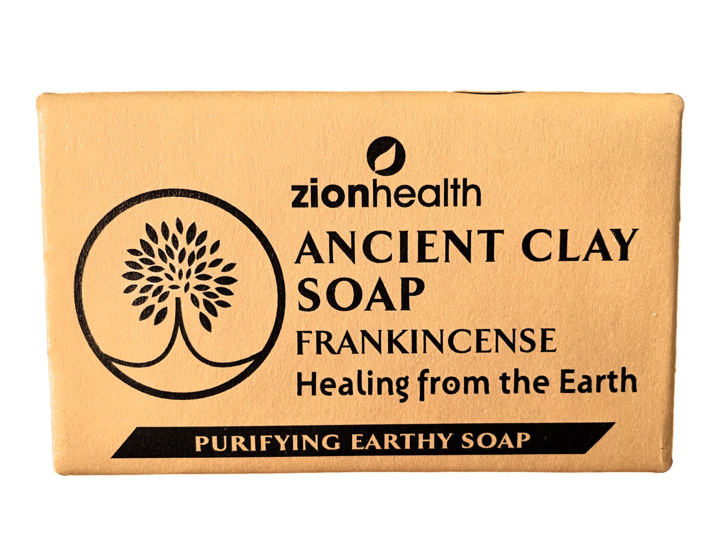 Zion Health Clay Soap Frankincense 6 oz Bar Soap Beauty & Personal Care Zion Health