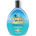 Tan Asz U Boats & Glows Tanning Lotion, Posh Dark Indoor/Outdoor Double Dip Bronzer with Aloe Juice Base, Peptides, Ceramides & Hyaluronic Acid, 13.5 Beauty & Personal Care Tan Asz U
