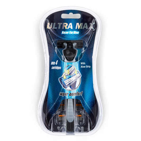 Wholesale Ultra Max Razor W-4 Cartriges For Men Beauty and Personal Care Ultra MAX