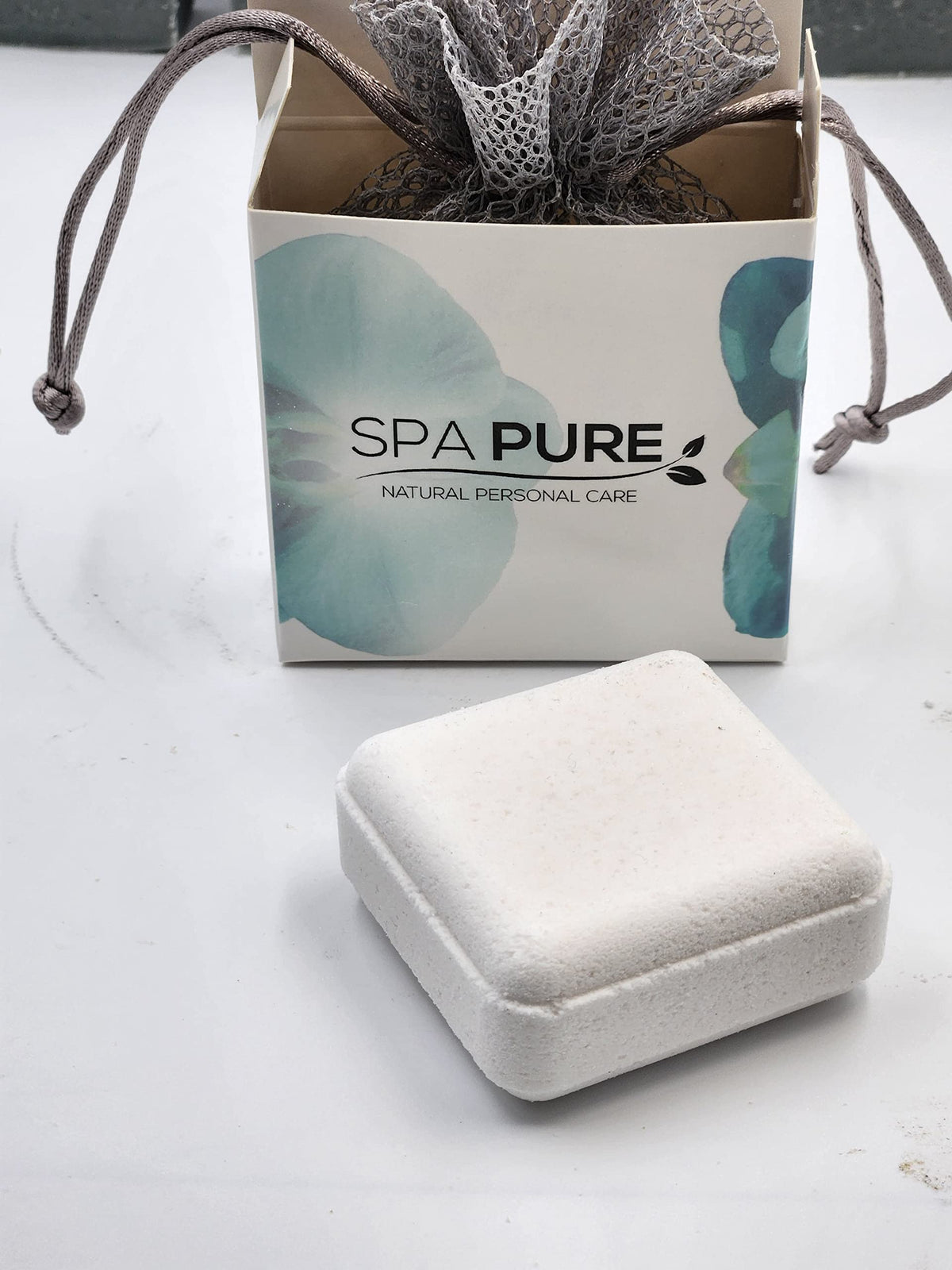 Essential Oil Shower Steamers XL with mesh Shower Steamer Bag and Glossy Laminate Box. (Headache Relief) Beauty & Personal Care Spa Pure