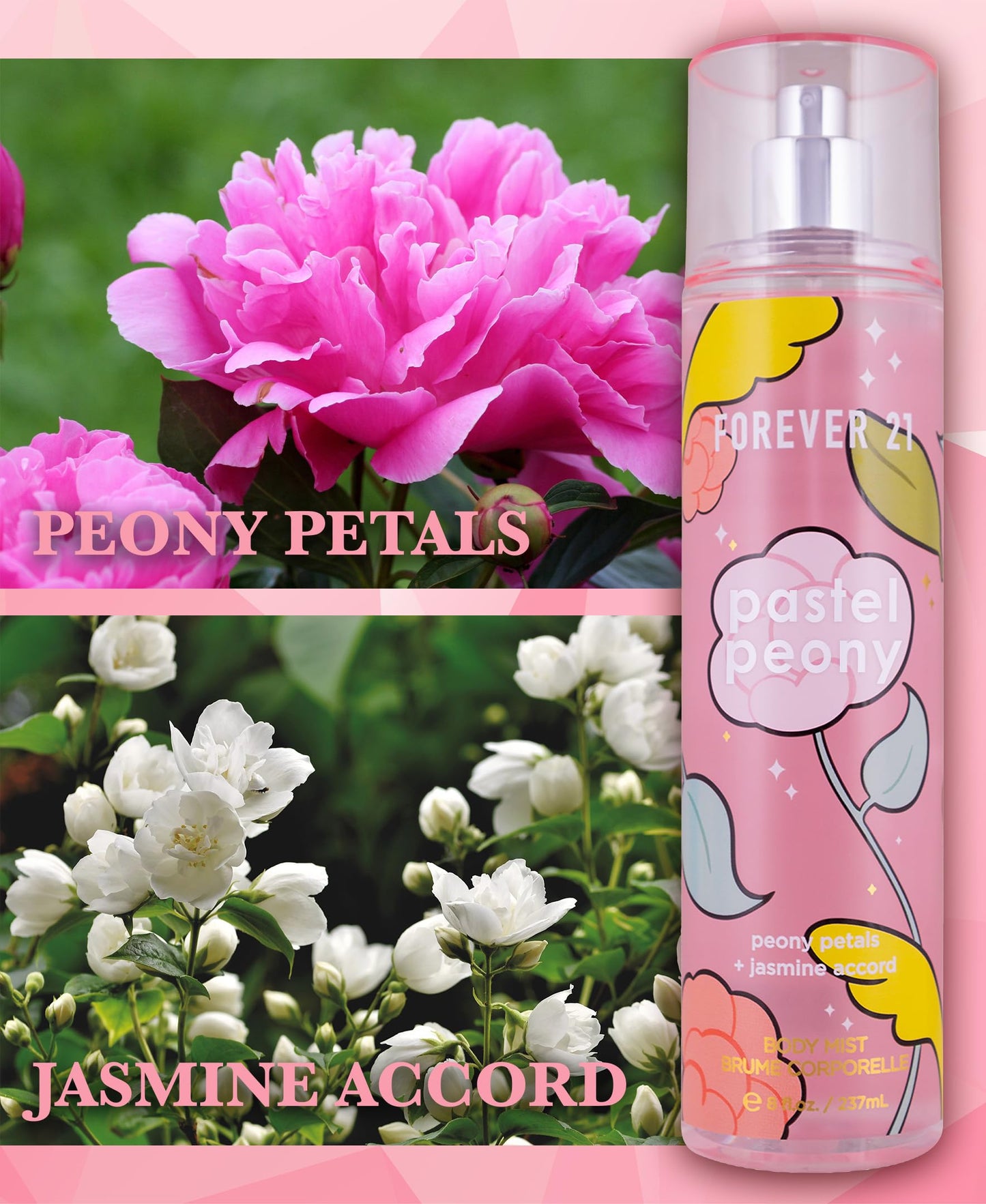 Pastel Peony Body Spray, 8 fl. oz., by Forever 21 Beauty & Personal Care Forever 21