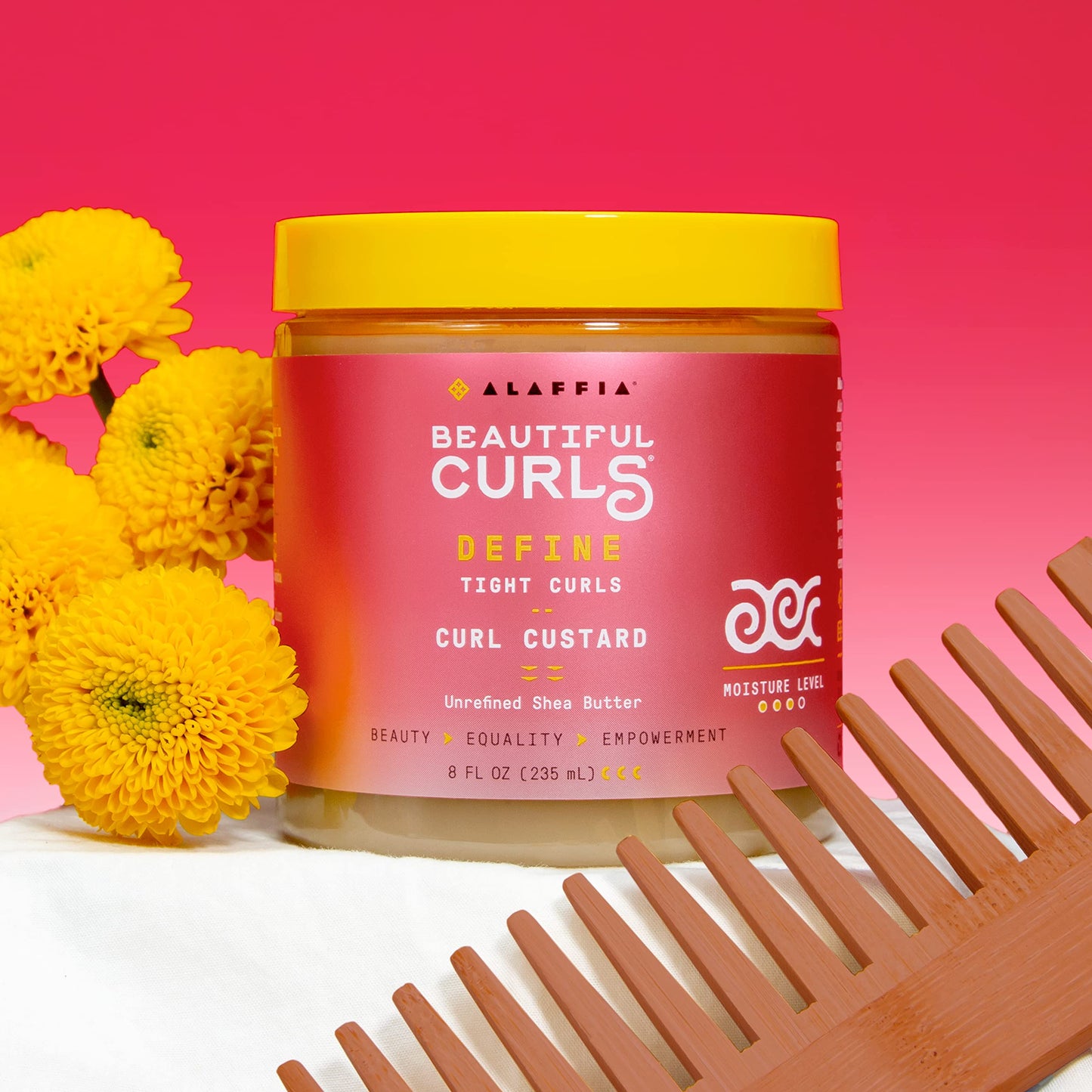 Alaffia Hair Care, Beautiful Curls Curl Custard for Tight Curls, Nourishing Shea Butter to Hydrate & Define, 8 Oz Beauty & Personal Care Alaffia