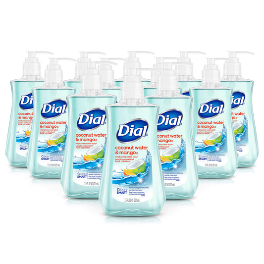 Dial Liquid Hand Soap, Coconut Water & Mango,7.5oz (Pack of 12) Beauty & Personal Care Dial