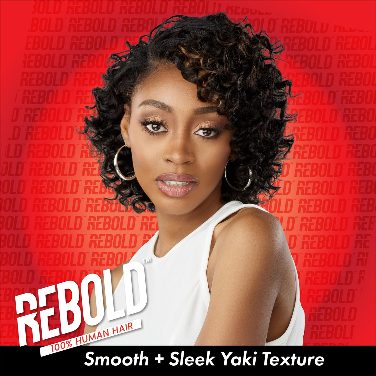 Sensationnel Rebold Curly Weave-Deep Curl 9 3pcs,4 MEDBROWN