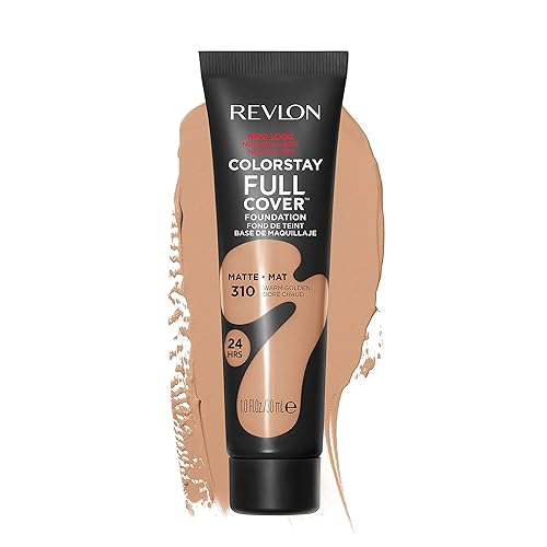 Revlon Liquid Foundation, ColorStay Face Makeup for Normal and Dry Skin, Longwear Full Coverage with Matte Finish, Oil Free, Warm Golden, 1.0 Fl Oz Beauty & Personal Care REVLON