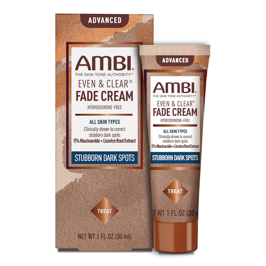 Ambi Even & Clear Advanced Fade Cream, Hydroquinone-free, Hyperpigmentation Treatment, Stubborn Dark Spot Corrector, Results In As Little As 2-3 Beauty & Personal Care Ambi