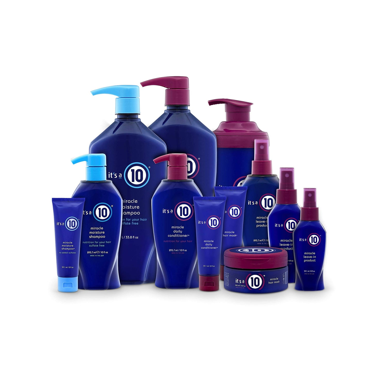 It's A 10 Miracle Moisture Shampoo 33.8 Oz & Daily Conditioner 33.8 Oz Duo. Beauty & Personal Care It's a 10 Haircare